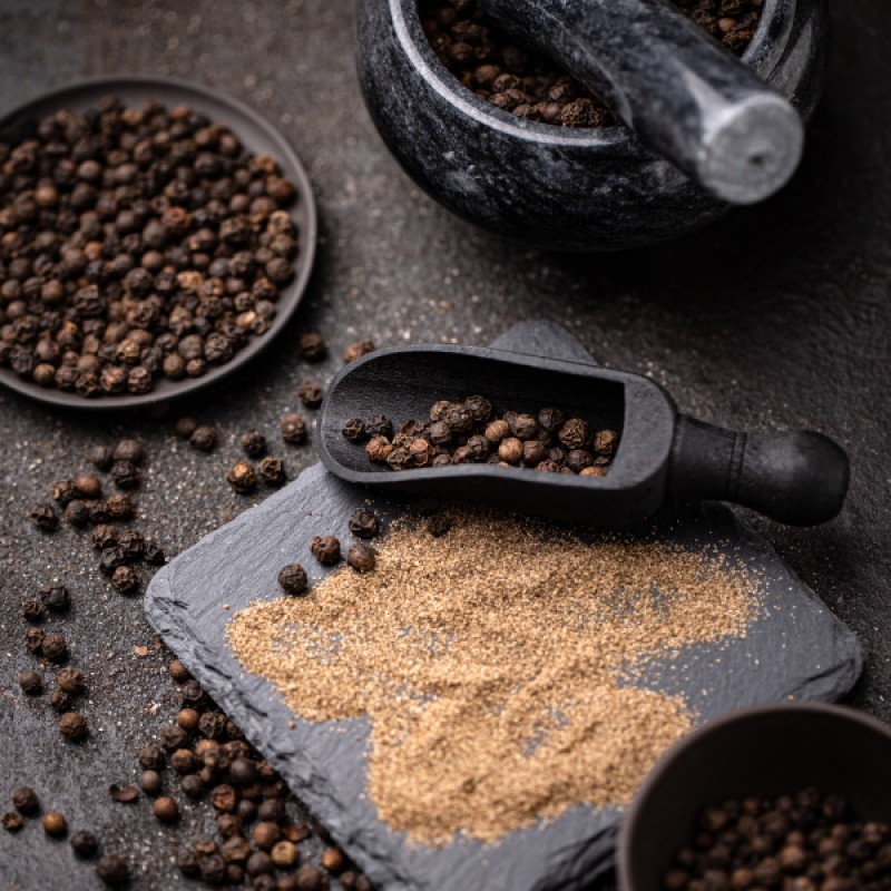 Black pepper from India